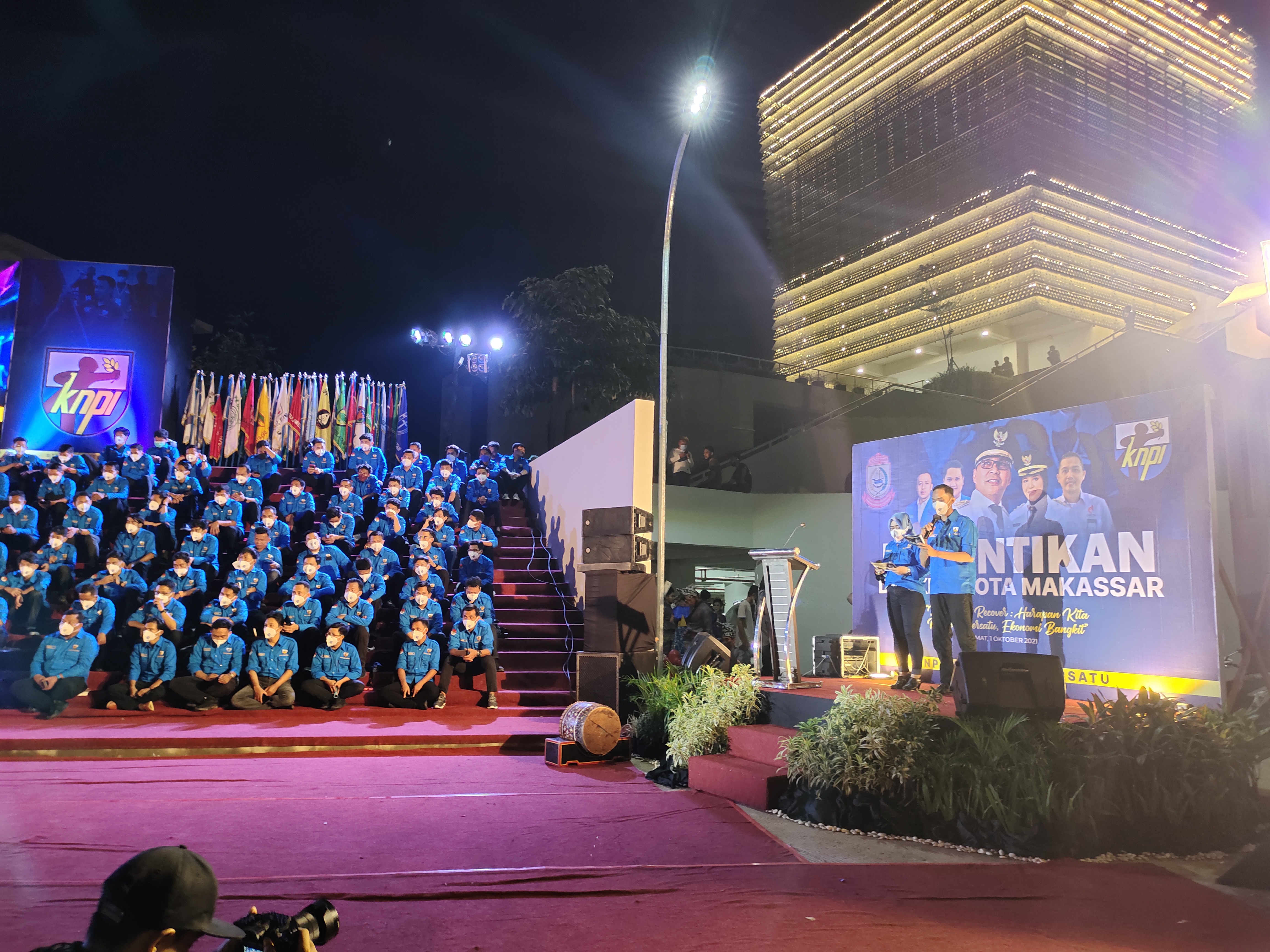 MC Pelantikan DPD KNPI Kota Makassar